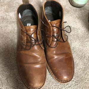 Designer boots. Slightly worn. Vintage look!